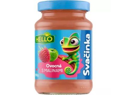 Snack alla frutta Hello con lamponi 190g