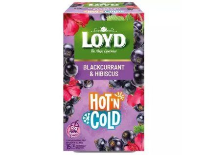 Loyd Tea, tisana calda e fredda al ribes nero e ibisco, 30 g.