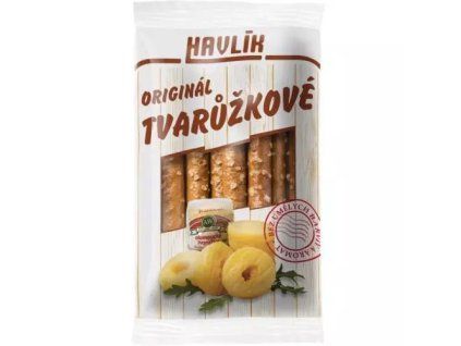 Bastoncini di formaggio Havlík con formaggio e sale 90 g