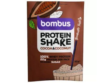 Frullato proteico Bombus al cacao e cocco 30 g