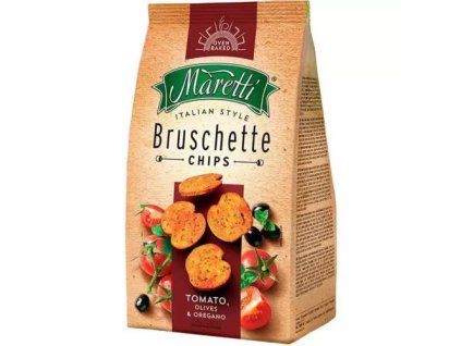 Bruschetta Maretti con pomodori, olive e origano 140 g
