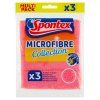 Panni in microfibra Spontex (3 pezzi/foglio)