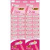 Rasoio da donna BIC Pure rosa, 1 pezzo.