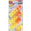 Dr. Devil WC Bicolor 5ball blocco WC sospeso Limone 3 x 35 g