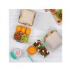 Sistema Lunch box diviso To Go LunchCube con 2 scomparti da 1,4 l, mix di colori