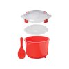 Sistema Microonde Riso cuocitore 2,6 l, rosso