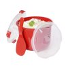 Sistema Microonde Riso cuocitore 2,6 l, rosso