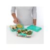 Sistema Divided Lunchbox To Go LunchStack Rectangle 1,8 l, mix di colori