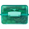 Sistema Lunch Cube Contenitore per Snack Diviso con 2 Scomparti 1,4 l, Menta