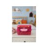 Sistema Lunch Cube Contenitore porta snack diviso con 2 scomparti 1,4 l, rosa