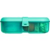Sistema Lunch Ribbon Diviso Snack Box con Contenitore per Yogurt 1,1 l, Menta