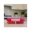 Sistema Lunch Small Split Lunch box a 2 scomparti 350 ml, rosa