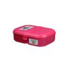 Sistema Lunch Ribbon Diviso Snack Box con Contenitore per Yogurt 1,1 l, Rosa