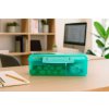 Sistema Divided Lunch Bento Snack Box con contenitore per yogurt e 2 vassoi 1,65 L, Menta