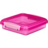 Sistema Lunch Sandwich Toast Box 450 ml, rosa