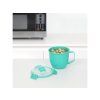 Sistema Microonde Piccola Tazza da Zuppa 565 ml, menta