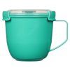 Sistema Tazza grande per zuppa da microonde 900 ml, menta