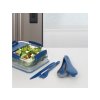 Set di posate Sistema To Go, blu