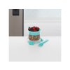 Sistema Contenitore per snack con ciotola e cucchiaio To Go Breakfast 530 ml, verde
