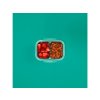 Sistema Divided contenitore per alimenti impermeabile To Go STAX 1 l, verde