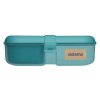 Sistema Ocean Bound Lunch Box Set - Lunch Box Ribbon da 1,1 l e bottiglia Swift da 480 ml, verde