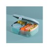 Sistema Ocean Bound Lunch Box Set - Lunch Box Ribbon da 1,1 l e bottiglia Swift da 480 ml, verde