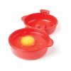 Sistema Microwave easy eggs cuociuova 271 ml, rosso