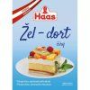Torta di gelatina HAAS trasparente 11g