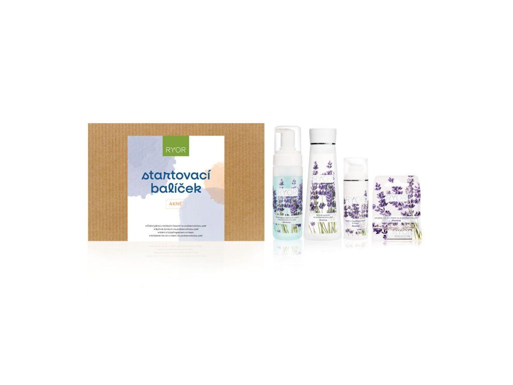 startovaci balicek akne s produkty