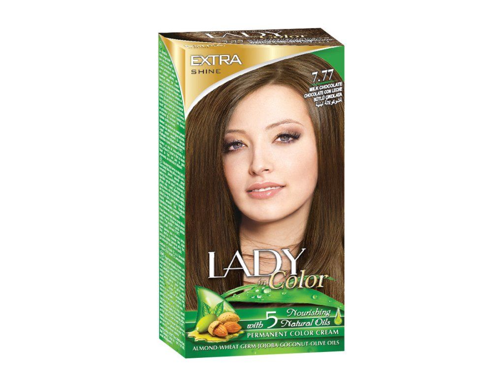 Haarkleur LADY in Color, 7,77 Melkchocolade