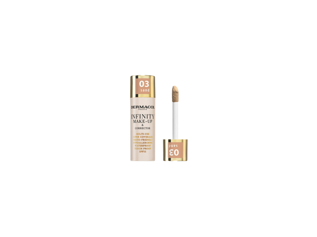 Dermacol Decorator Infinity M-Up + Corrector 03 Zand