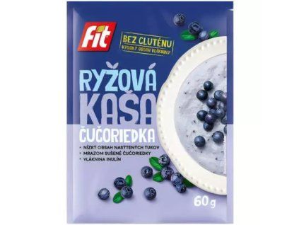Fit rijstpap met bosbessen 60 g