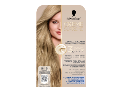 Creme Supreme 9-16 Koel, zeer lichtblond