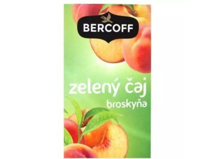 Bercoff groene thee met perzik 30 g