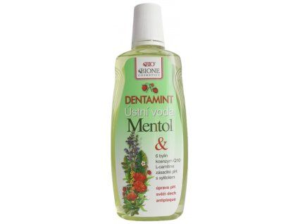40608 bio ustni voda mentol 500ml