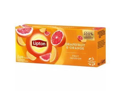 Lipton Grapefruit Sinaasappel thee 20 x 1,7 g