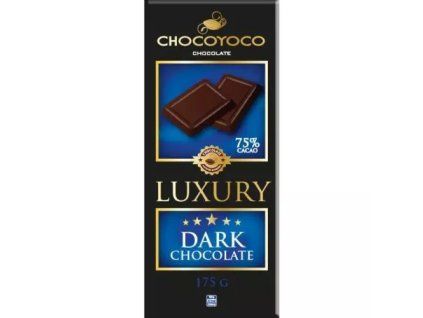 Chocoyoco luxe pure chocolade 75% 175 g