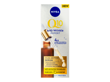 121800 nivea q10 serum 30ml expert proti vrask