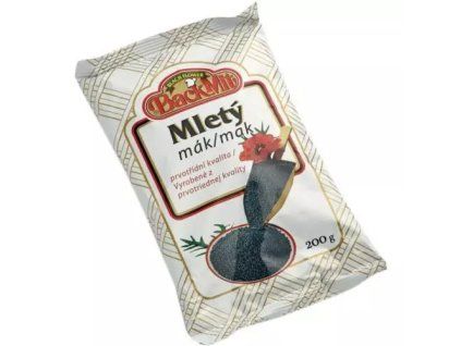 Back Mit gemalen maanzaad 200 g