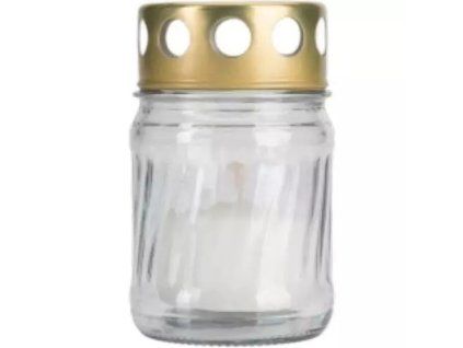 Bispol kaarsen, kerkhofglas, wit, w002a, 40 g