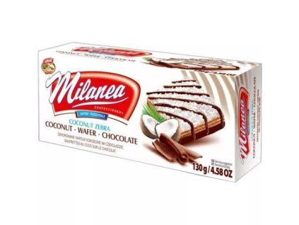 Lumar Milanea wafel kokos zebra 130g