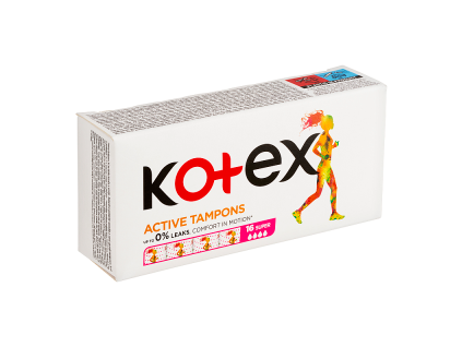 120225 kotex tampony 16ks kra active super