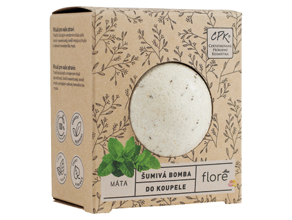 Floré sprankelende bom 110 g munt