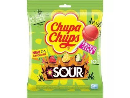 ChupaChups zure lolly 120 g