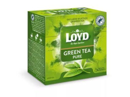 Loyd Tea piramide groene thee 34g