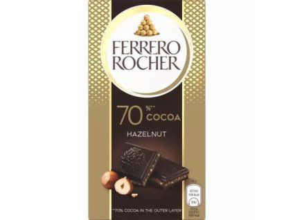 Ferrero Rocher tablet 70% cacao 90g