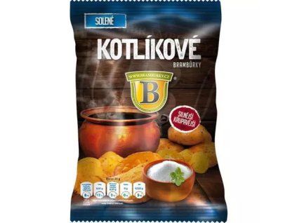Zoute aardappelchips 120 g