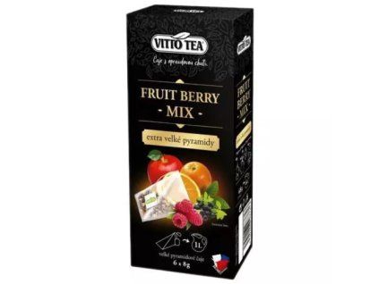 VittoTea thee extra vierge fruit- en bessenmix 48 g