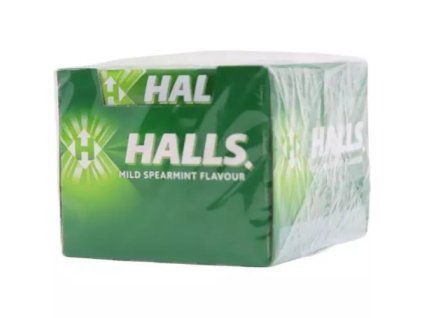 Halls milde spearmint @20x33,5g