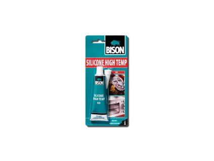 BISON hittebestendige kit SILICONE HIGH TEMP RED 60 ml